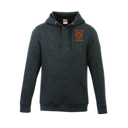 Adult Cotton Poly Hoody, Left Chest Taylor Tigers